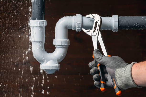 Professional Sewer Line Repair technician working in Tillson, NY
